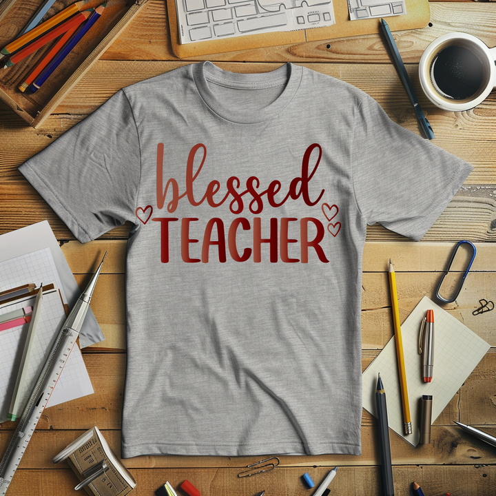 "Blessed Teacher"  Full Color DTF Transfer