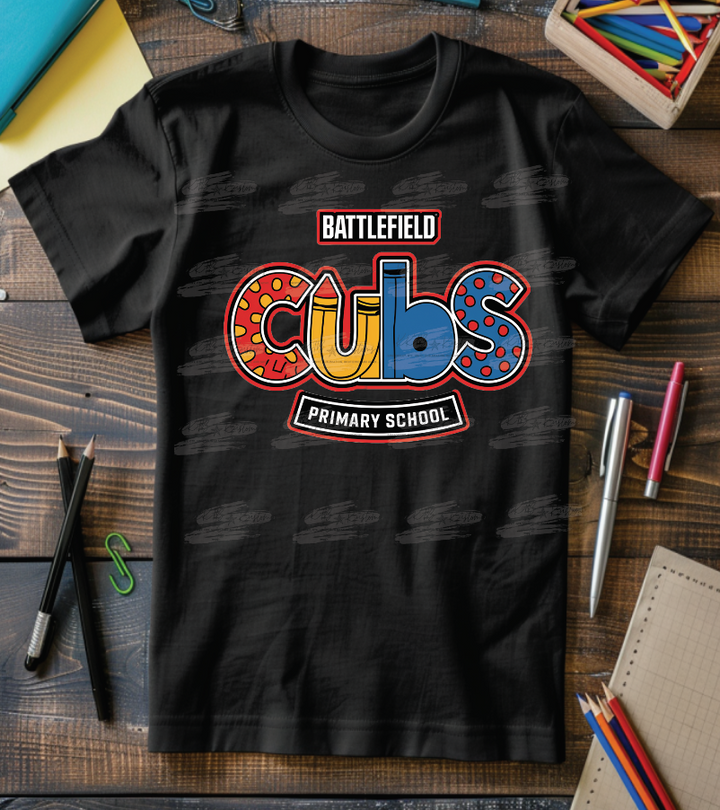 "BPS School Supply Font" Tshirt