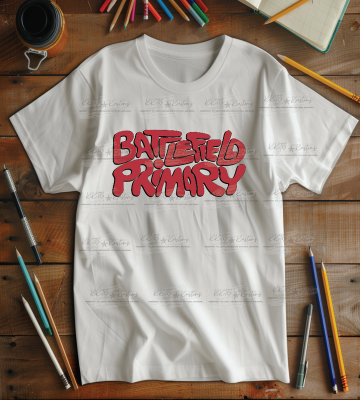 "BPS Flinstone font" Tshirt