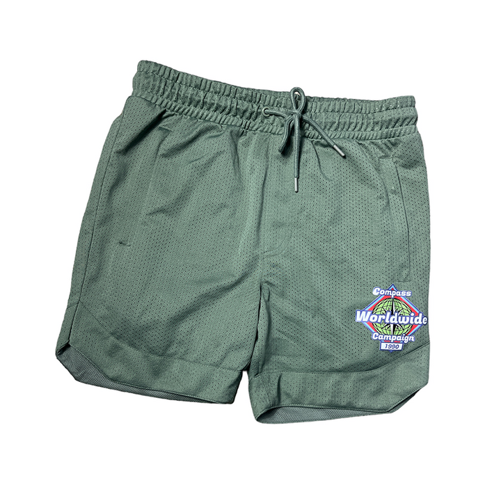 "Summer Time" Mesh Shorts - Compass WW Original Logo