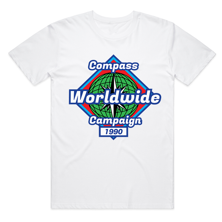 Compass Worldwide Campaign (White Tee)