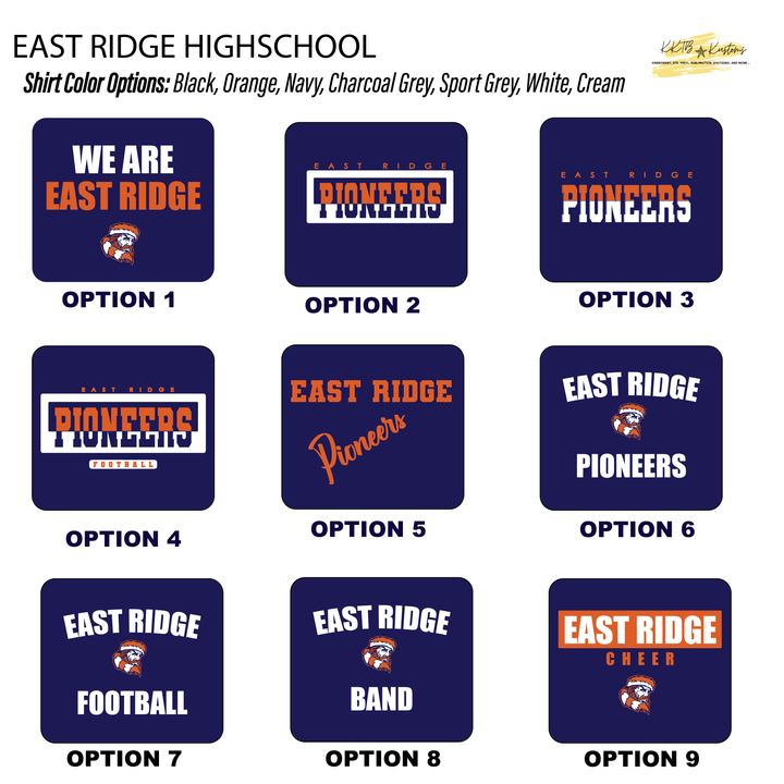 "We Are East Ridge" Tshirt