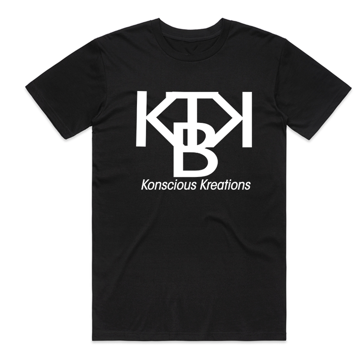 KKTB Brand Tee (Black/White)