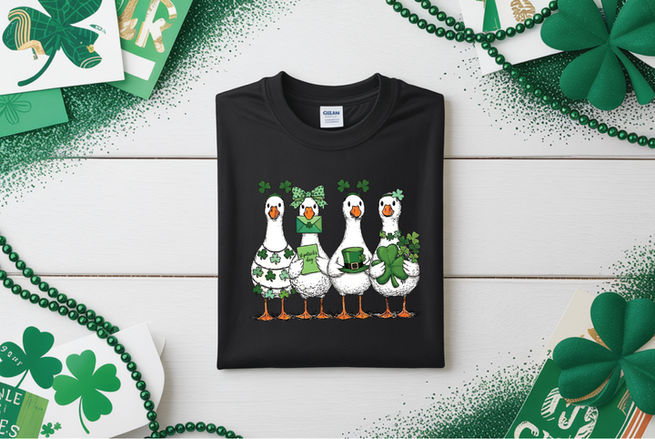Cute Goose St Patrick's Day Shirt