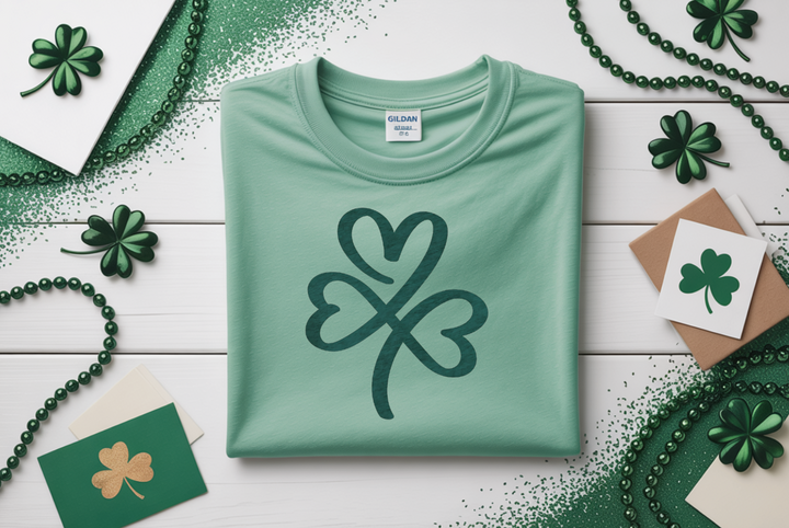 "Delicate Clover" St. Patrick's Day Shirt