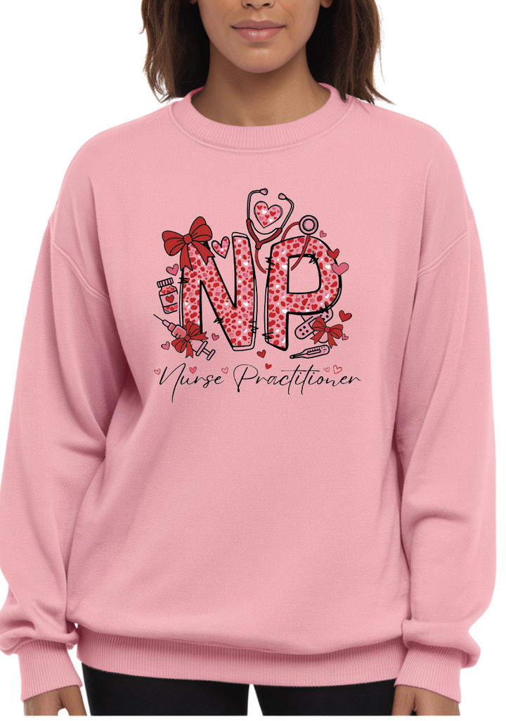 Valentine's Nurse Practitioner Sweatshirt