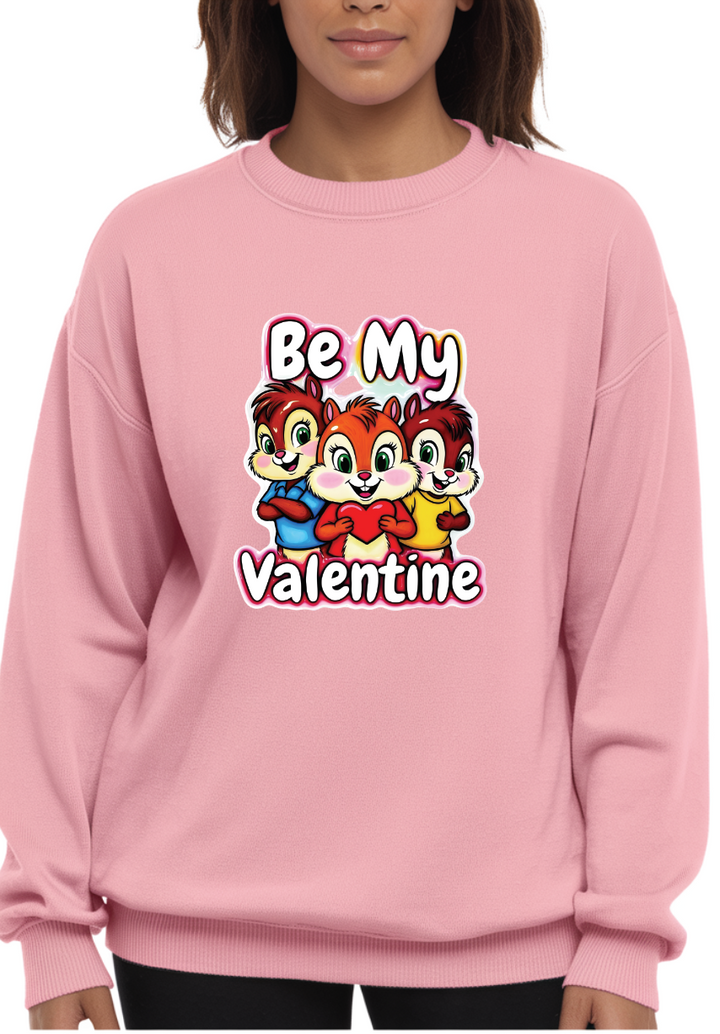 Valentine's Chipmunks Sweatshirt