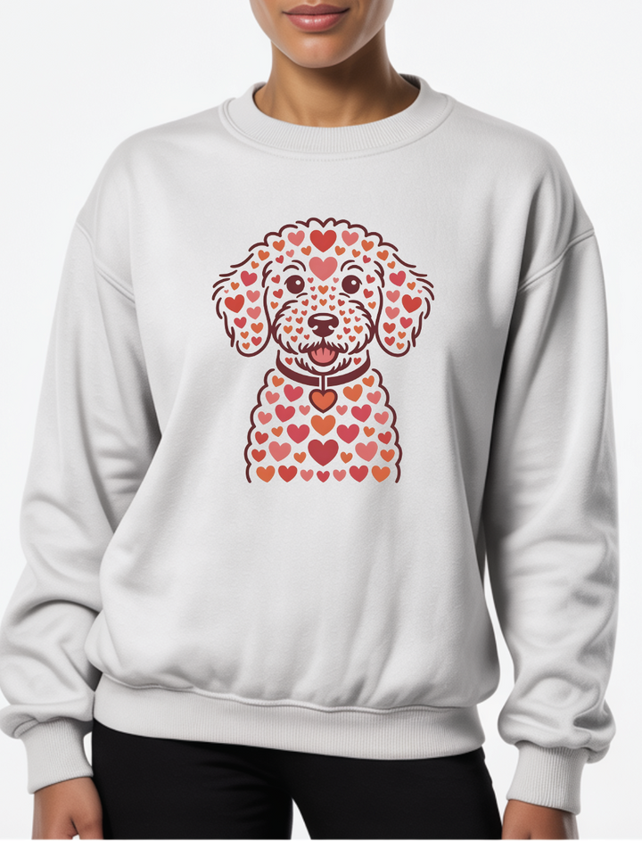 Valentine's "Golden Doodle" Sweatshirt