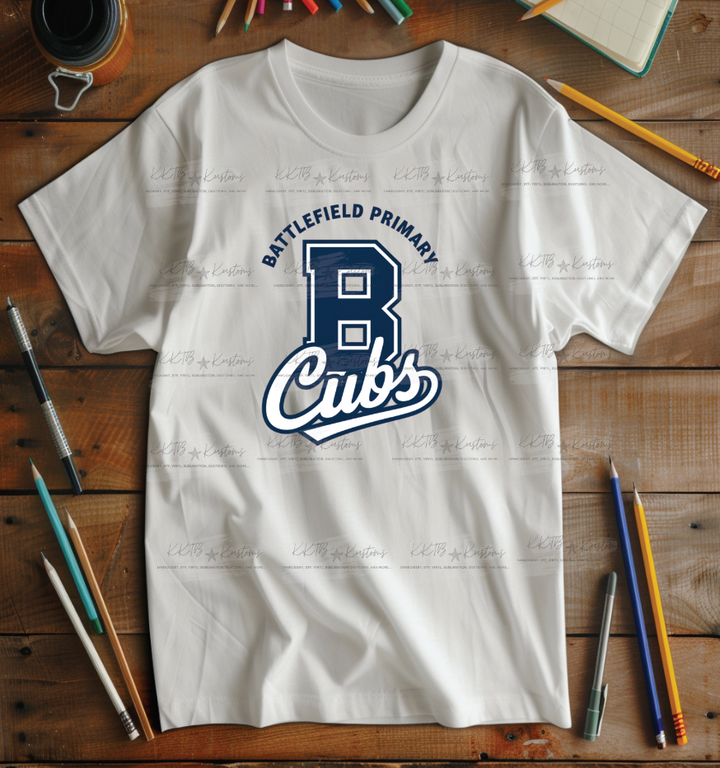 "BPS navy logo" Tshirt