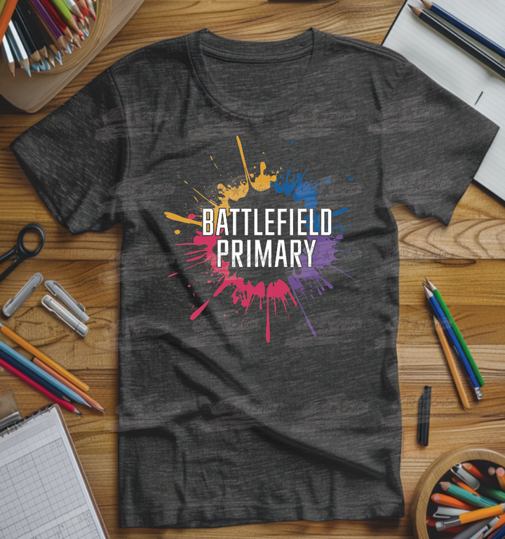 "BPS Paint Splatter" Tshirt